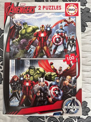 Puzzle Avengers 2 Puzzles de  Educa 100 piezas