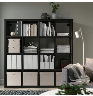 Estantería Kallax IKEA Negra