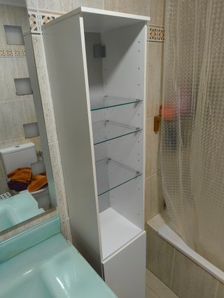 Mueble de baño madera
