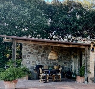 Pérgola madera DESMONTADO porche 4x3 mts CORÇA