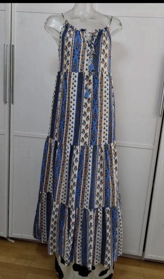 Vestido verano confort y fresquito largo , nuevo