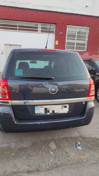 Opel Zafira 2008 Diésel pegatina B