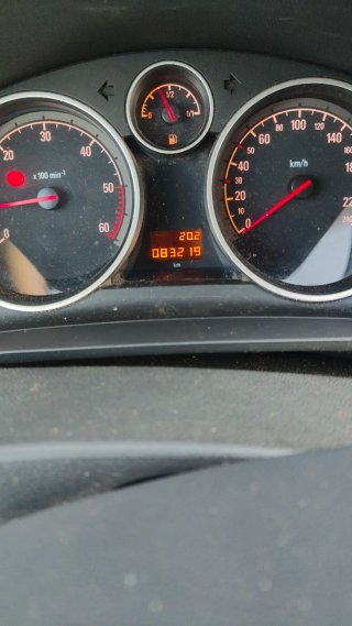 Opel Zafira 2008 Diésel pegatina B