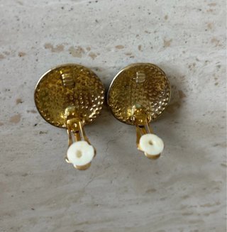 Pendientes Clip Diseño Azul y Turquesa