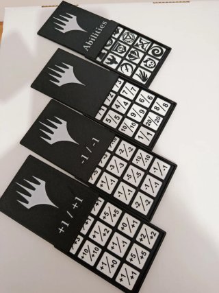 Pack 4 Marcadores Cartas Magic The Gathering MTG