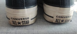 Converse All Star Negras Talla 38