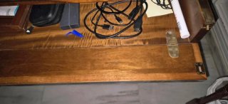 Mesa escritorio madera clásica