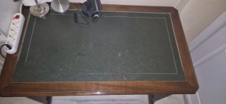 Mesa escritorio madera clásica