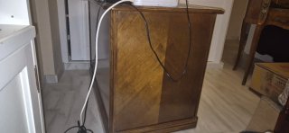 Mesa escritorio madera clásica