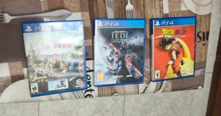 Pack 3 Juegos PS4: Far Cry, Star Wars, Dragon Ball