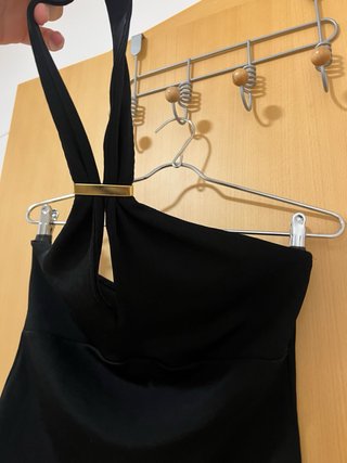 Top Zara Negro Halter