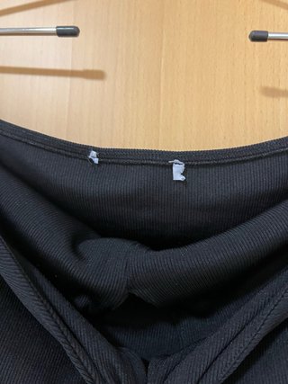 Top Zara Negro Halter