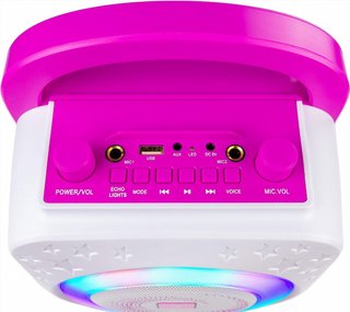 RockJam máquina karaoke bluetooth micrófonos luce