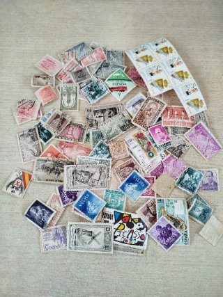 80 Sellos España Varios