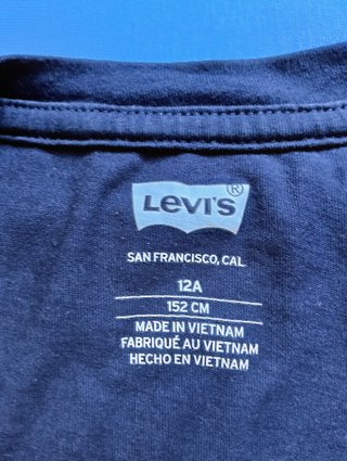 Camiseta Levi's manga larga T.12 años