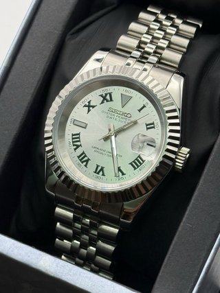 Seiko Mod Datejust Wimbledon