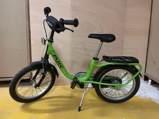 Bicicleta infantil PUKY ZL 16 verde