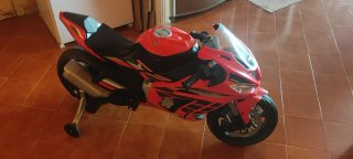 Moto Bambini Injusa CBR Rossa e Nera