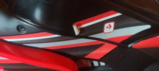 Moto Bambini Injusa CBR Rossa e Nera