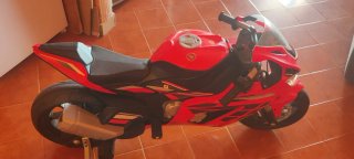 Moto Bambini Injusa CBR Rossa e Nera
