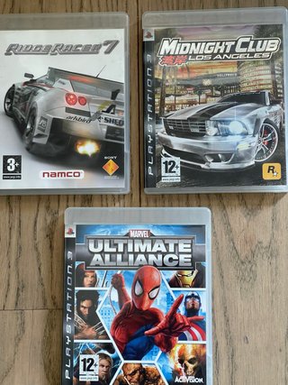 Lote juegos play3