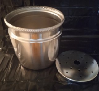 Secchiello ghiaccio Alessi alfra anni 70 originale