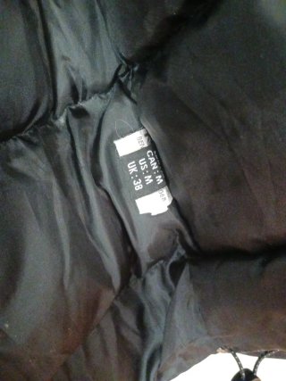 Abrigo Geographical Norway Negro Talla M