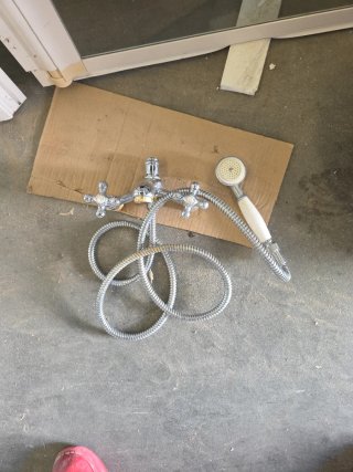 Grifo de bañera con ducha