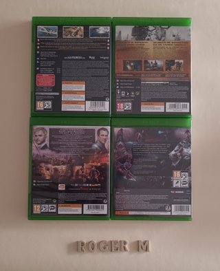 Lote 14 Videojuegos Xbox One Pal Completos