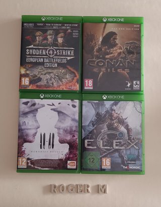 Lote 14 Videojuegos Xbox One Pal Completos