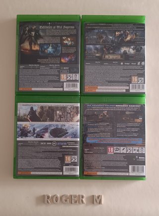 Lote 14 Videojuegos Xbox One Pal Completos
