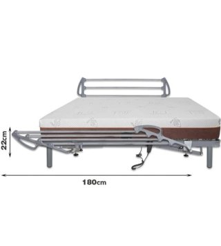 Barandillas abatibles Vallas para cama 2 Ud.