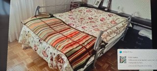 Barandillas abatibles Vallas para cama 2 Ud.
