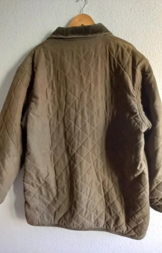Parka acolchada marrón