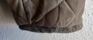 Parka acolchada marrón