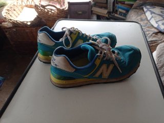 New Balance Zapatillas Deportivas Azul/Amarillo