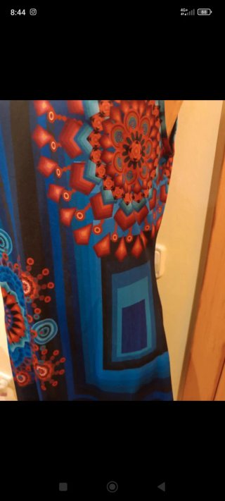 Vestido estampado mandala talla única