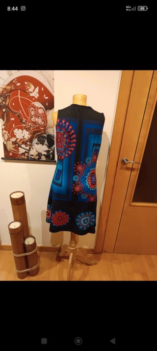 Vestido estampado mandala talla única