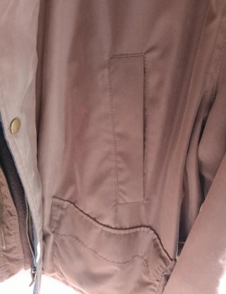 Parka Beige Hombre
