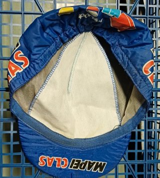 cappellino antipioggia Mapei ciclismo vintage ero