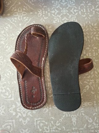 Sandalias de cuero Marruecos