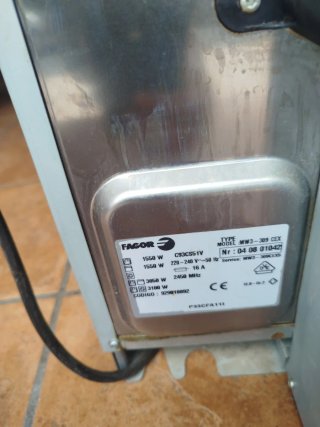 Horno Microondas Fagor Inova Empotrable