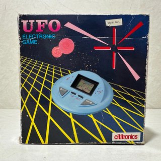 1983 Citronics UFO Electronic Game LCD Portatile