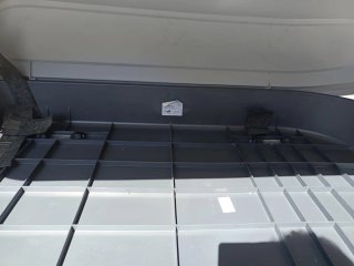 Cofre portaequipajes 300l + barras