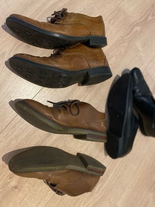 Lote 3 pares zapatos Clarks