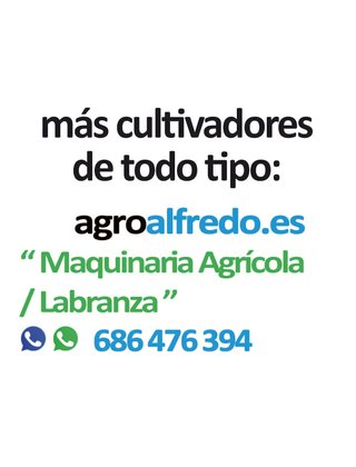 Cultivador 9 brazos con rastra.