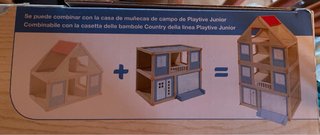 Casa de muñecas de madera Playtive Junior