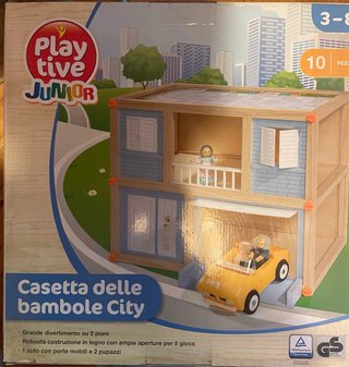 Casa de muñecas de madera Playtive Junior