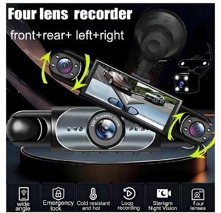 Dashcam HD 1080P Doble Lente 64GB