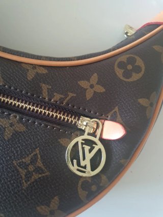 Borsa Louis Vuitton in pelle marrone